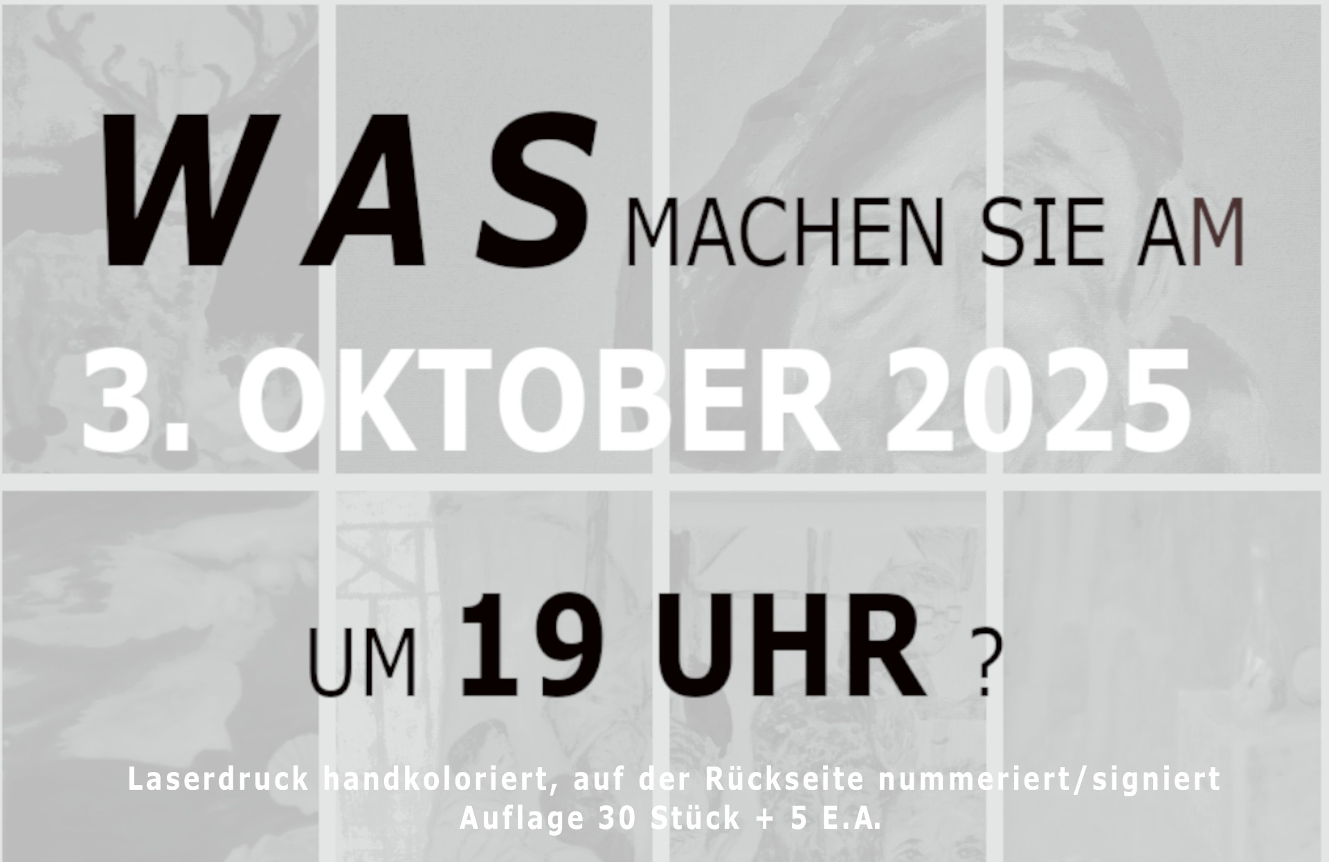 Einladung zum Eröffnungsfest